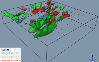 Suivi par tomographie électrique 3D de l’efficacité d’un système de dépollution par injection d’oxygène pur