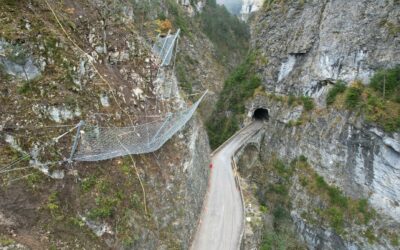 Geolithe assiste le conseil départemental de la Drôme pour des travaux de sécurisation de la RD539